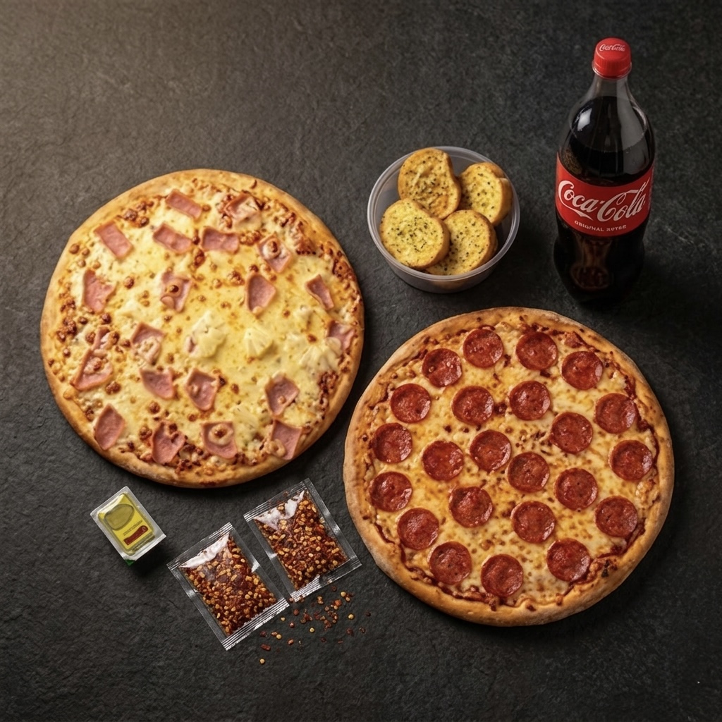 Combo Mundialista — oferta de pizza en Santa Ana · Pizza Express